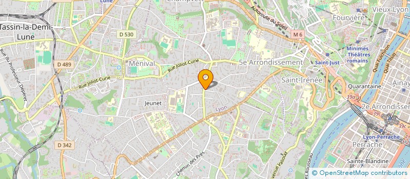 localisation de l'entreprise BETEMPS IMMOBILIER GESTION  LYON