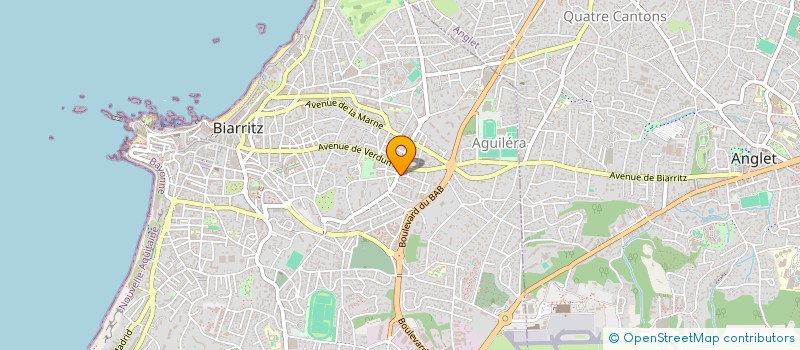 localisation de l'entreprise BETEUIL SCI à BIARRITZ