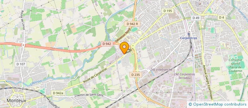 localisation de l'entreprise BETEX SAS à ANNECY