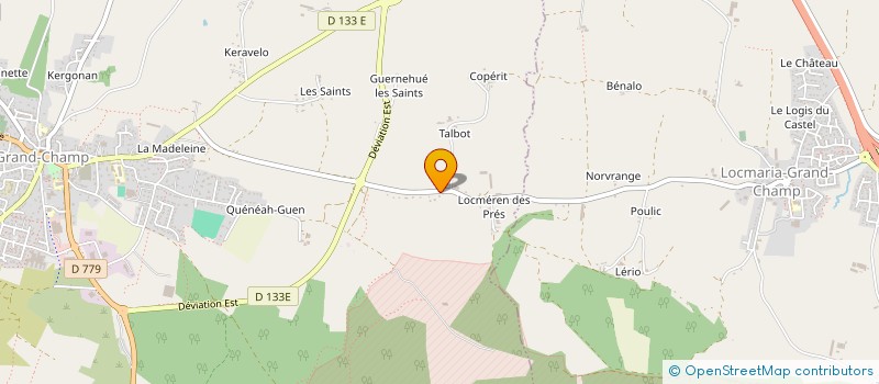 localisation de l'entreprise BETEXEL  GRAND-CHAMP