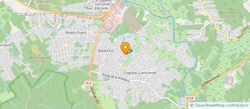 localisation de l'entreprise BETH EDEN  MATOURY