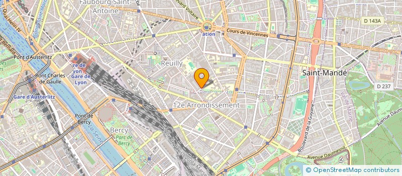 localisation de l'entreprise BETH HABAD 12  PARIS