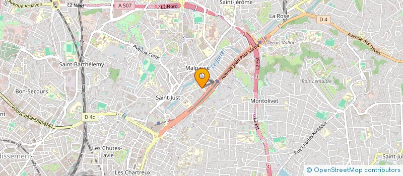 localisation de l'entreprise BETH HABAD 13  MARSEILLE