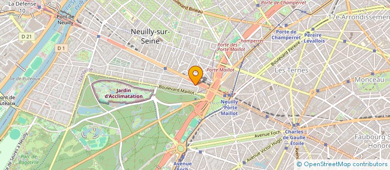 localisation de l'entreprise BETH HABAD-LUBAVITCH à NEUILLY-SUR-SEINE