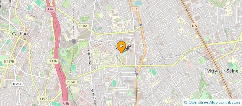 localisation de l'entreprise BETH HABBAD LOUBAVITCH VILLEJUIF à VILLEJUIF