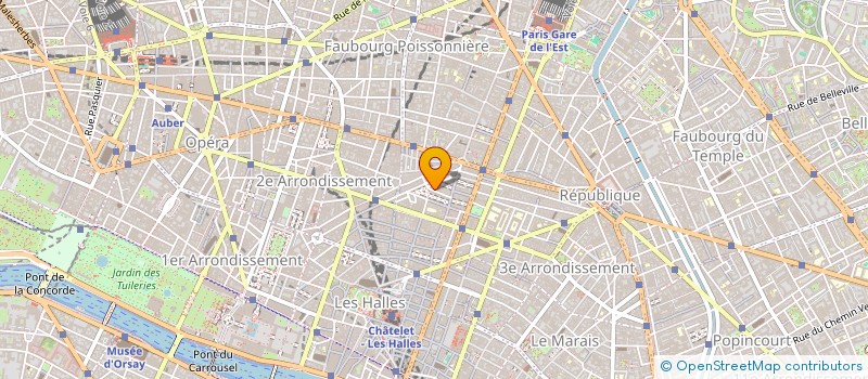localisation de l'entreprise BETH ISRAEL LEVANA à PARIS