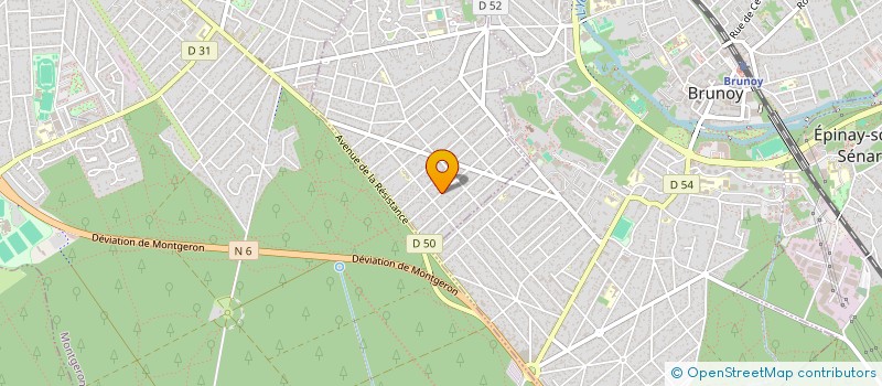 localisation de l'entreprise BETH LOUBAVITCH à YERRES