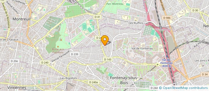 localisation de l'entreprise BETH MENAHEM PETITE ENFANCE à FONTENAY-SOUS-BOIS
