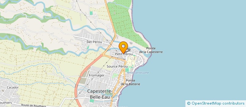 localisation de l'entreprise BETHEL à CAPESTERRE-BELLE-EAU