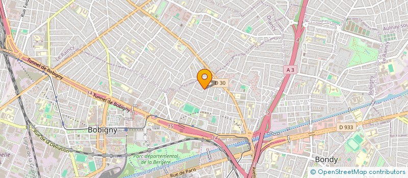 localisation de l'entreprise BETHEL  BOBIGNY