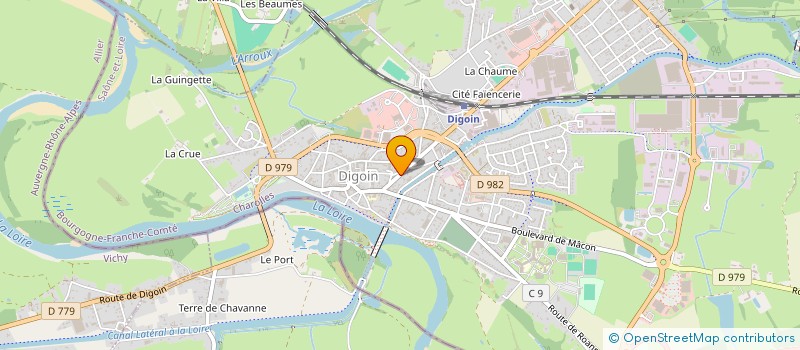 localisation de l'entreprise BETHEL à BEAUNE