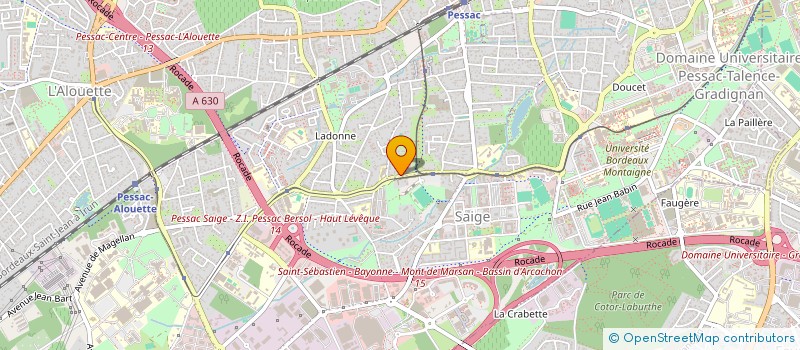 localisation de l'entreprise BETHEL AIR  PESSAC