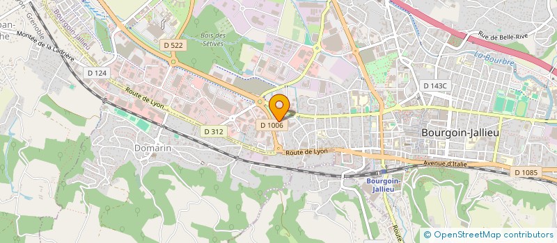 localisation de l'entreprise BETHEL AUDIT ET CONSEIL à BOURGOIN-JALLIEU