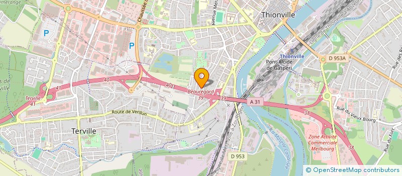 localisation de l'entreprise BETHEL GLOBAL TRADE  THIONVILLE