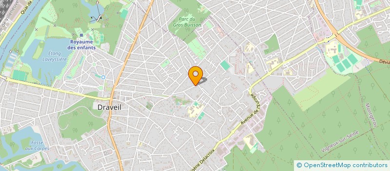 localisation de l'entreprise BETHES à DRAVEIL