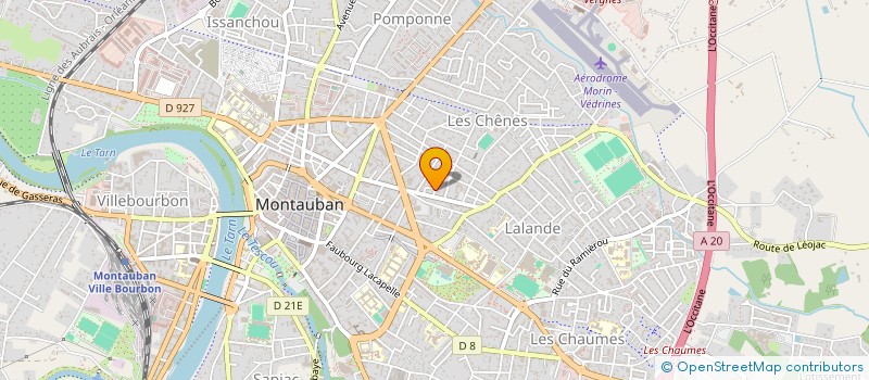 localisation de l'entreprise BETHI  MONTAUBAN