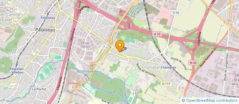 localisation de l'entreprise BETHINEL  CHAMPLAN