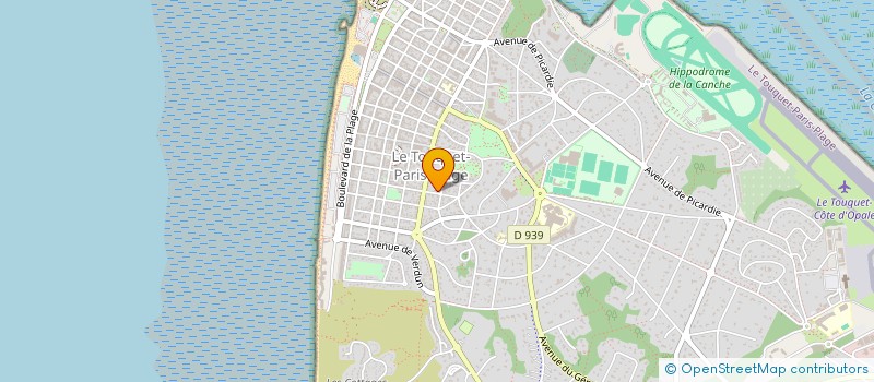 localisation de l'entreprise BETHUNE BURIDAN à LE TOUQUET-PARIS-PLAGE