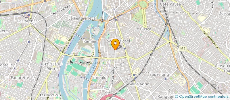 localisation de l'entreprise BETI  TOULOUSE