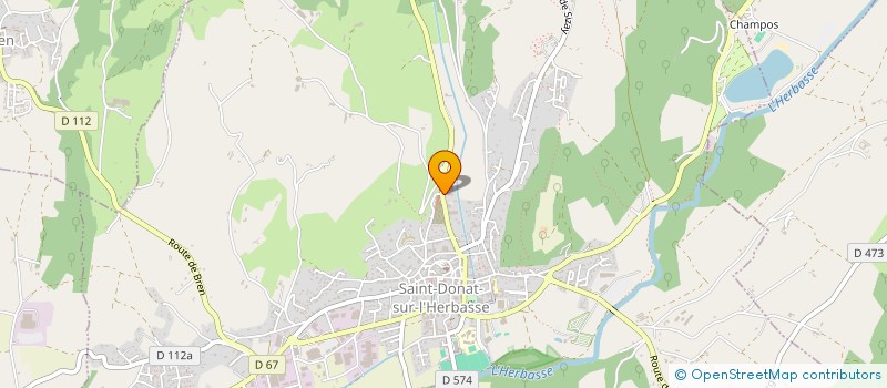 localisation de l'entreprise BETI à SAINT-DONAT-SUR-L'HERBASSE
