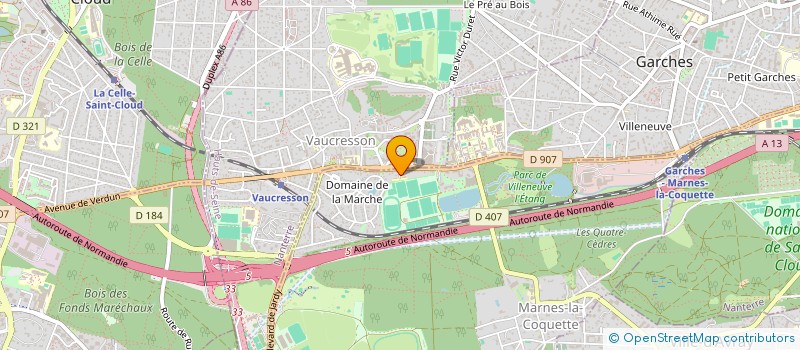 localisation de l'entreprise BETIBART à MARNES-LA-COQUETTE