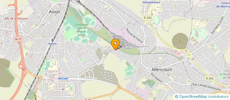 localisation de l'entreprise BETIDOUCHOU à MERICOURT