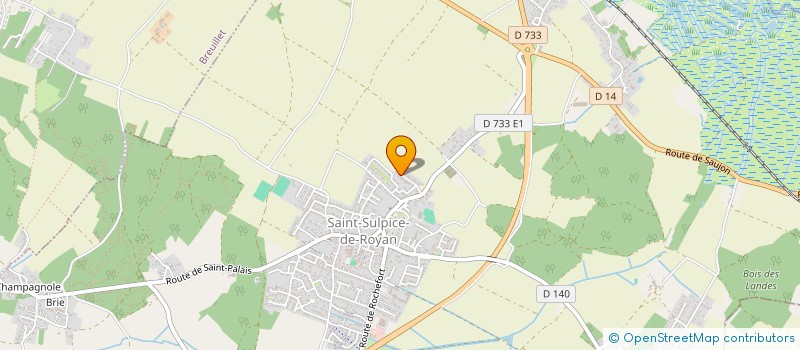 localisation de l'entreprise BETIM 17  SAINT-SULPICE-DE-ROYAN