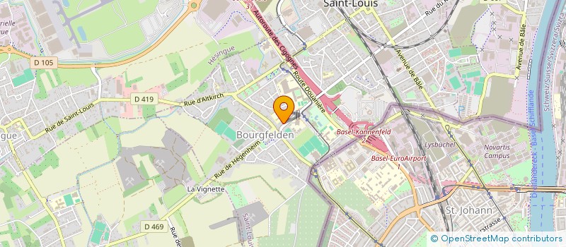 localisation de l'entreprise BETIM à SAINT-LOUIS