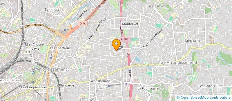 localisation de l'entreprise BETIMMO à MARSEILLE