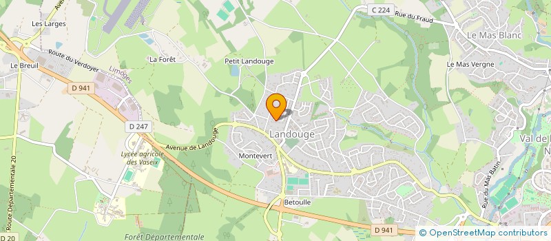 localisation de l'entreprise BETIN HOME SWEET HOME à LIMOGES