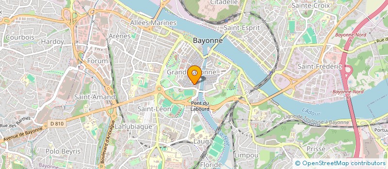 localisation de l'entreprise BETIXUTIK à BAYONNE