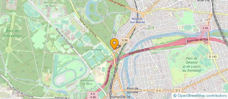 localisation de l'entreprise BETIZ PROD à NOGENT-SUR-MARNE