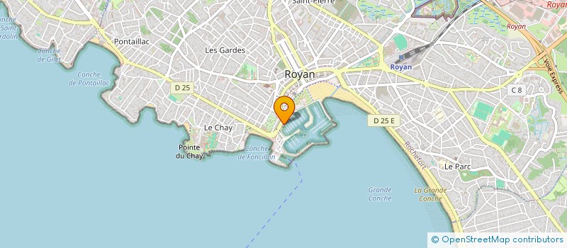 localisation de l'entreprise BETIZEAU à ROYAN