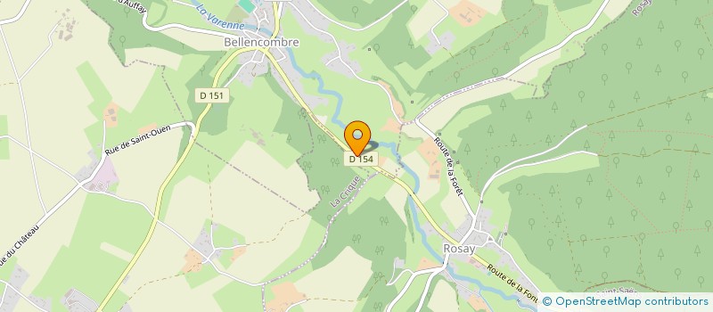 localisation de l'entreprise BETL  BELLENCOMBRE