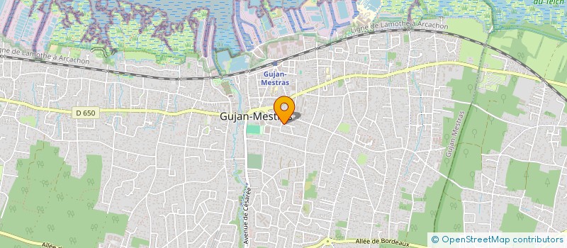 localisation de l'entreprise BETLEM  GUJAN-MESTRAS