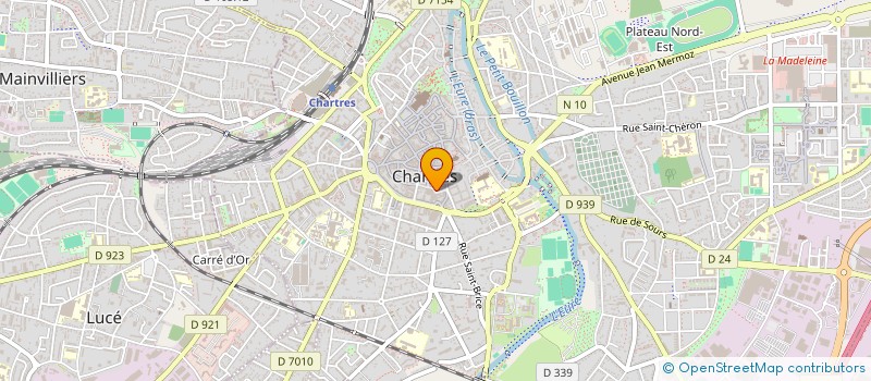 localisation de l'entreprise BETO RENOVATION à CHARTRES