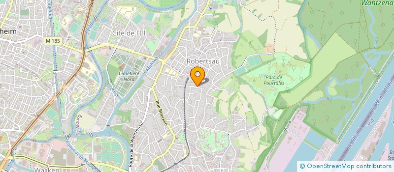localisation de l'entreprise BETO SARL à STRASBOURG