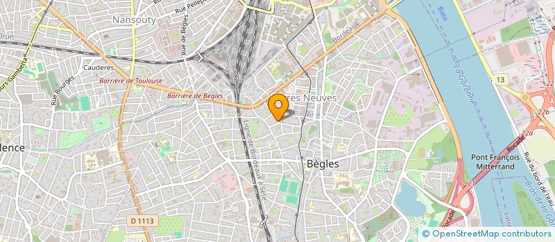 localisation de l'entreprise BETODAY à BEGLES