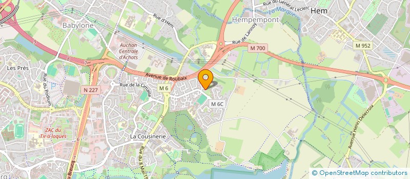 localisation de l'entreprise BETOIN IMMOBILIER  VILLENEUVE-D'ASCQ