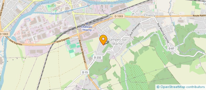 localisation de l'entreprise BETOMOIS à ETAMPES-SUR-MARNE
