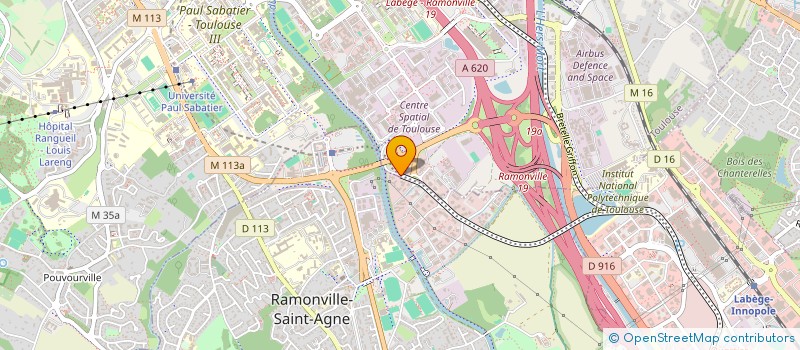 localisation de l'entreprise BETON CONCEPTION ETUDES TOULOUSAINES à TOULOUSE