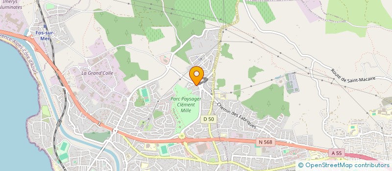 localisation de l'entreprise BETON DECORATION  PORT-DE-BOUC