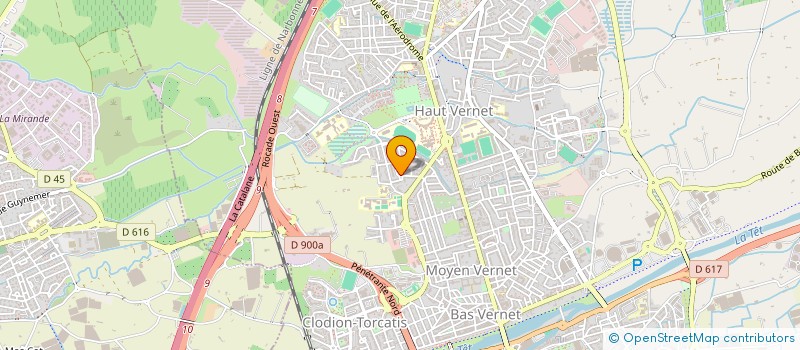 localisation de l'entreprise BETON DU VALLESPIR à PERPIGNAN
