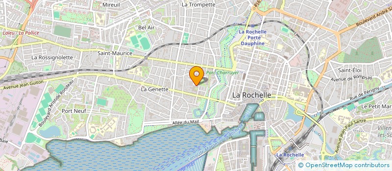 localisation de l'entreprise BETON METALLERIE à LA ROCHELLE