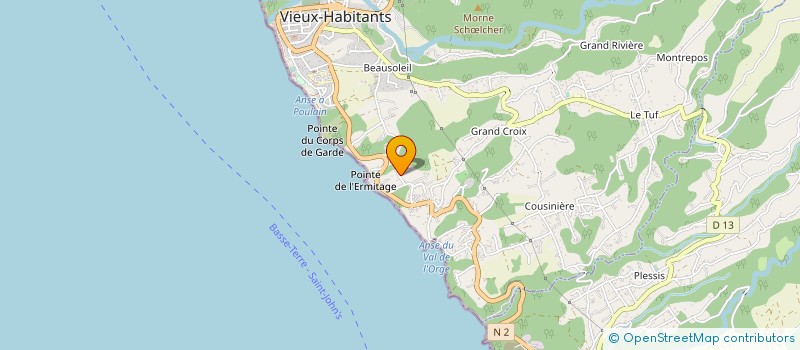 localisation de l'entreprise BETON MOBIL EXPRESS à VIEUX-HABITANTS