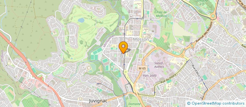 localisation de l'entreprise BETON PROJETE TRAVAUX SPECIAUX NOUVELLE SOCIETE à MONTPELLIER