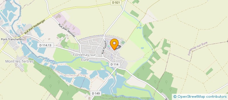 localisation de l'entreprise BETON RENOV à FONTENAY-SUR-EURE