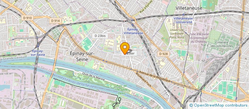 localisation de l'entreprise BETON SECURITE PRIVEE à EPINAY SUR SEINE