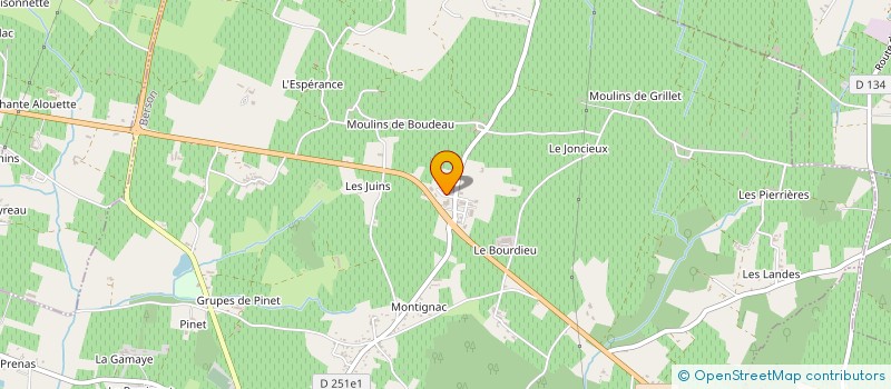 localisation de l'entreprise BETON SUD ATLANTIQUE à BERSON