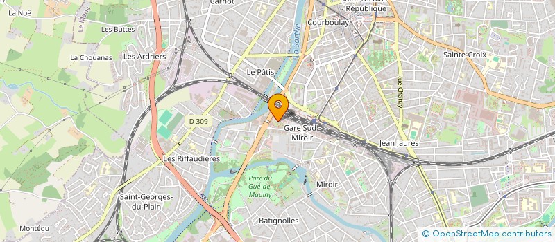 localisation de l'entreprise BETON TAVANO à LE MANS